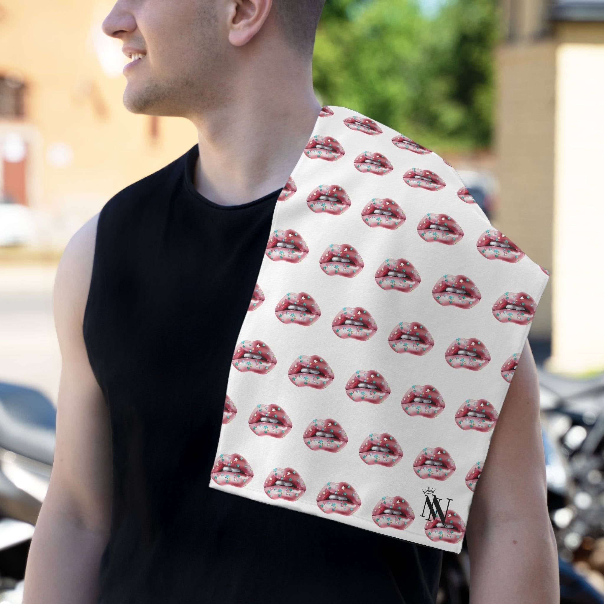 Starry Lips | Mix & Match Soft Fun-Flirty Lovers’ Towels