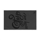 Stay With Me Dark Grey | Mix & Match Original Fun-Flirty Lovers’ Towels