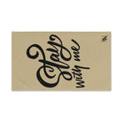 Stay With Me Gold | Mix & Match Original Fun-Flirty Lovers’ Towels