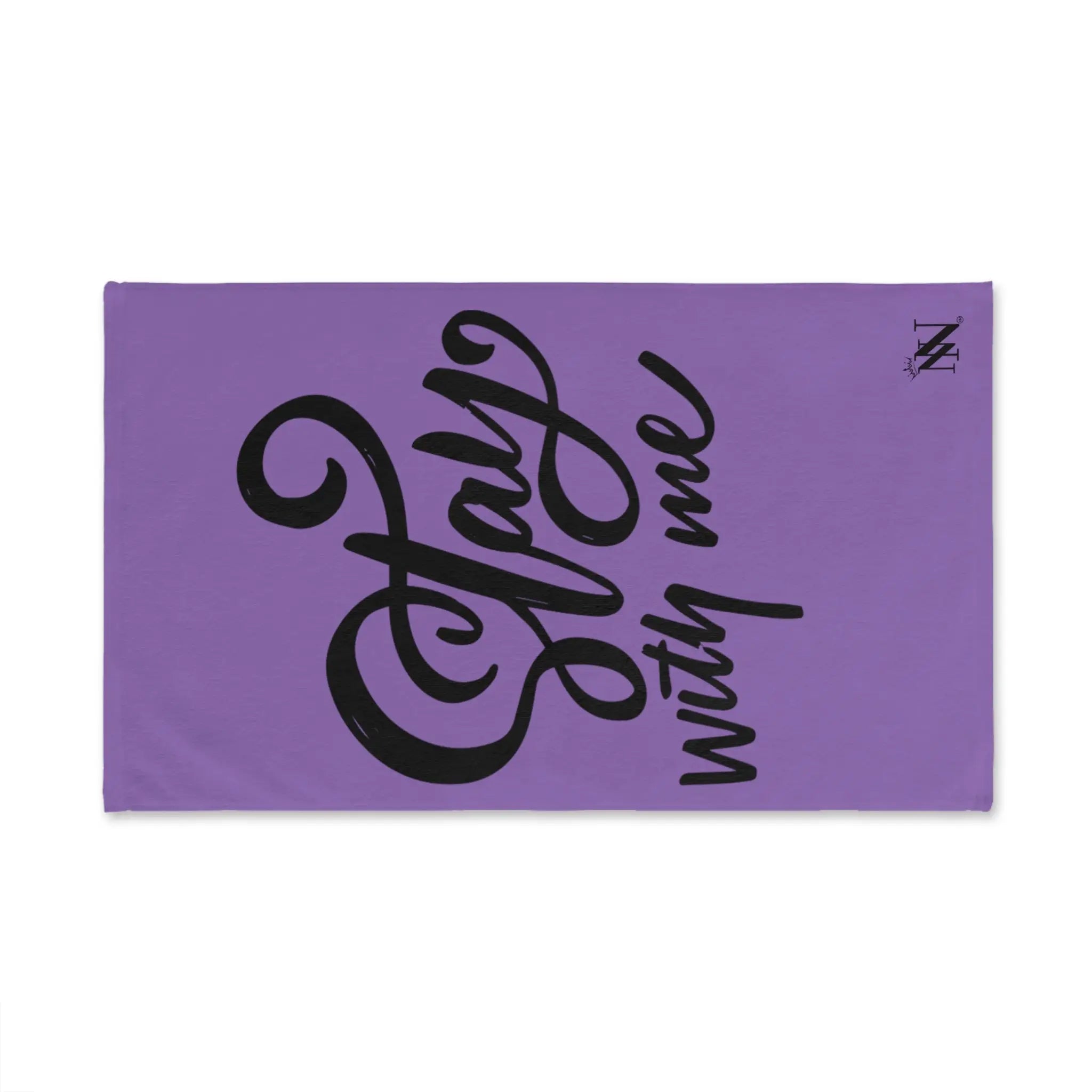 Stay With Me Lavendar | Mix & Match Original Fun-Flirty Lovers’ Towels