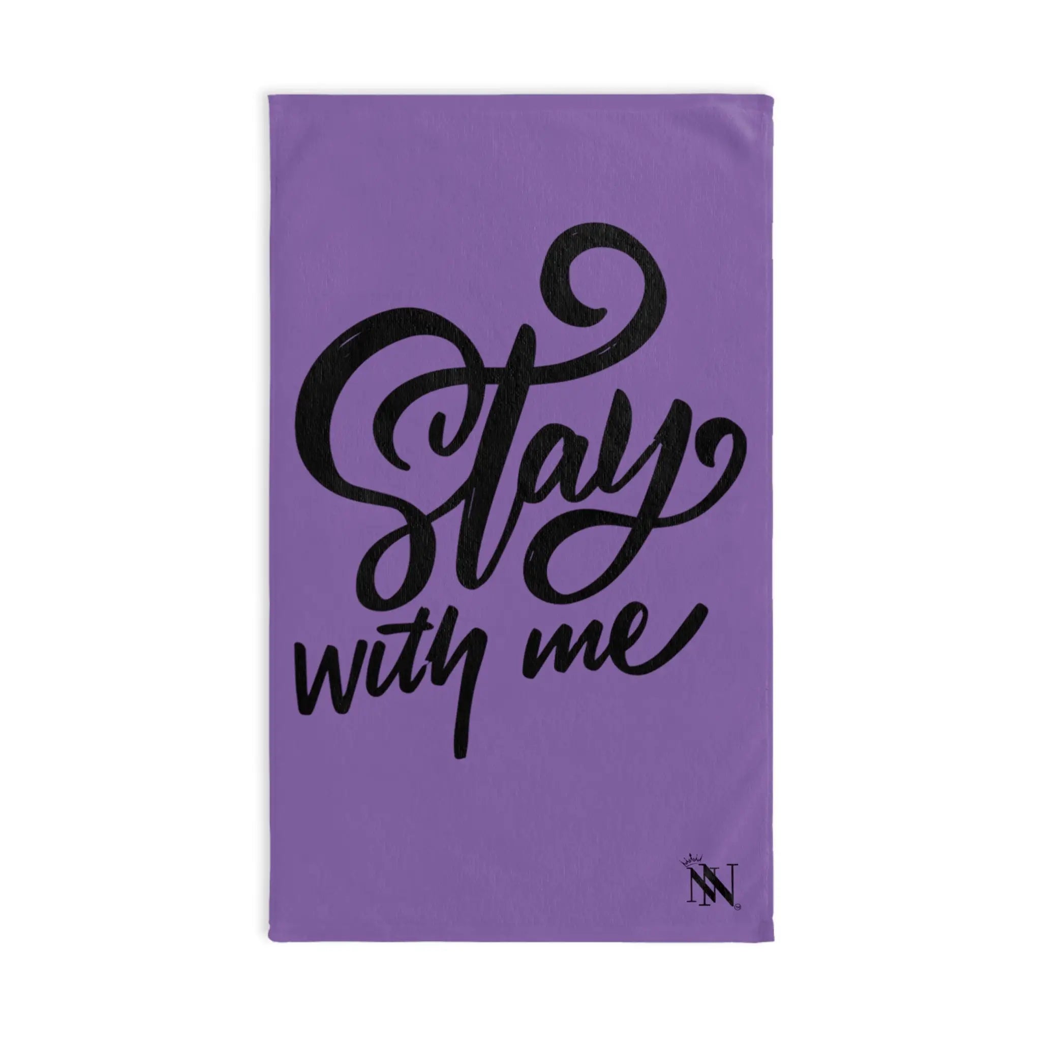 Stay With Me Lavendar | Mix & Match Original Fun-Flirty Lovers’ Towels