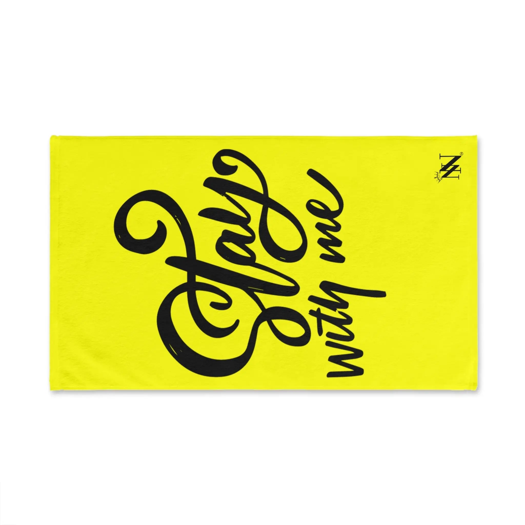 Stay With Me Neon Yellow | Mix & Match Original Fun-Flirty Lovers’ Towels