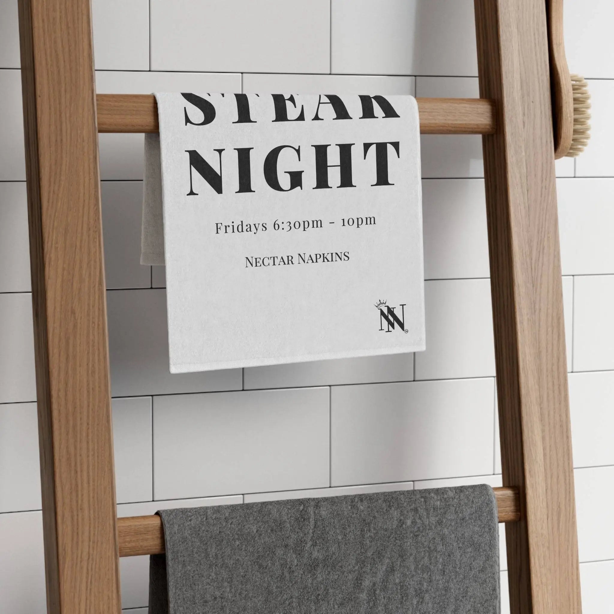 Steak Night | Mix & Match Soft Fun-Flirty Lovers’ Towels