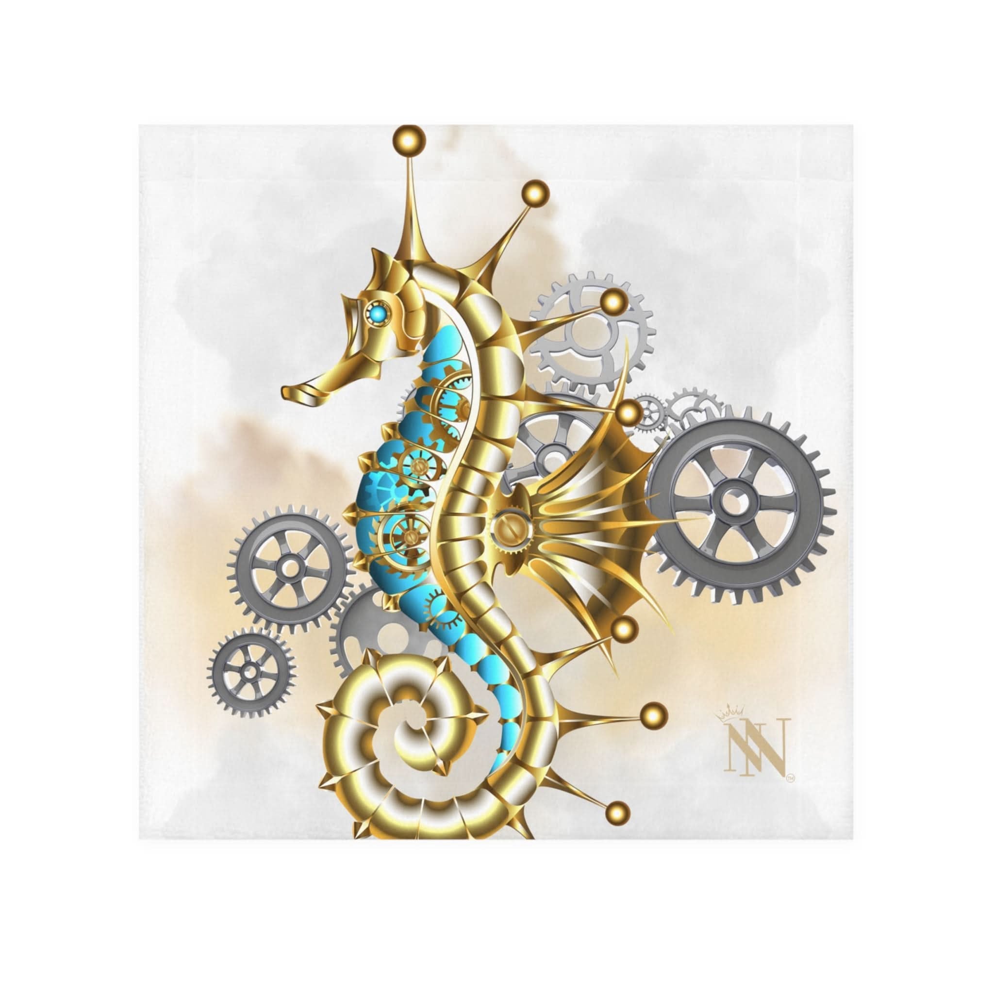 Steampunk Seahorse | Mix & Match Lils’ Fun-Flirty Lovers’ Towels