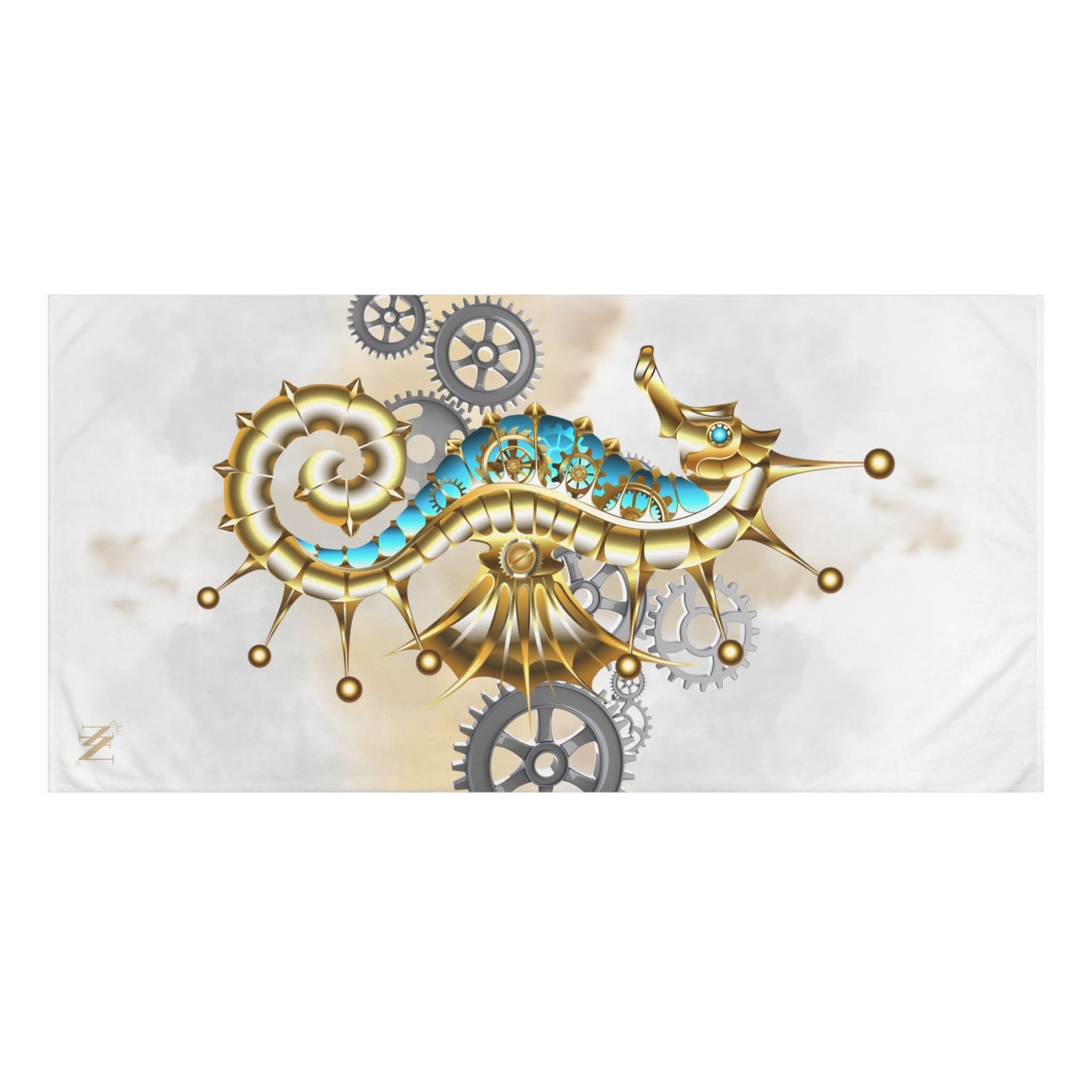 Steampunk Seahorse | Mix & Match Naughty XL Fun-Flirty Lovers’ Towels