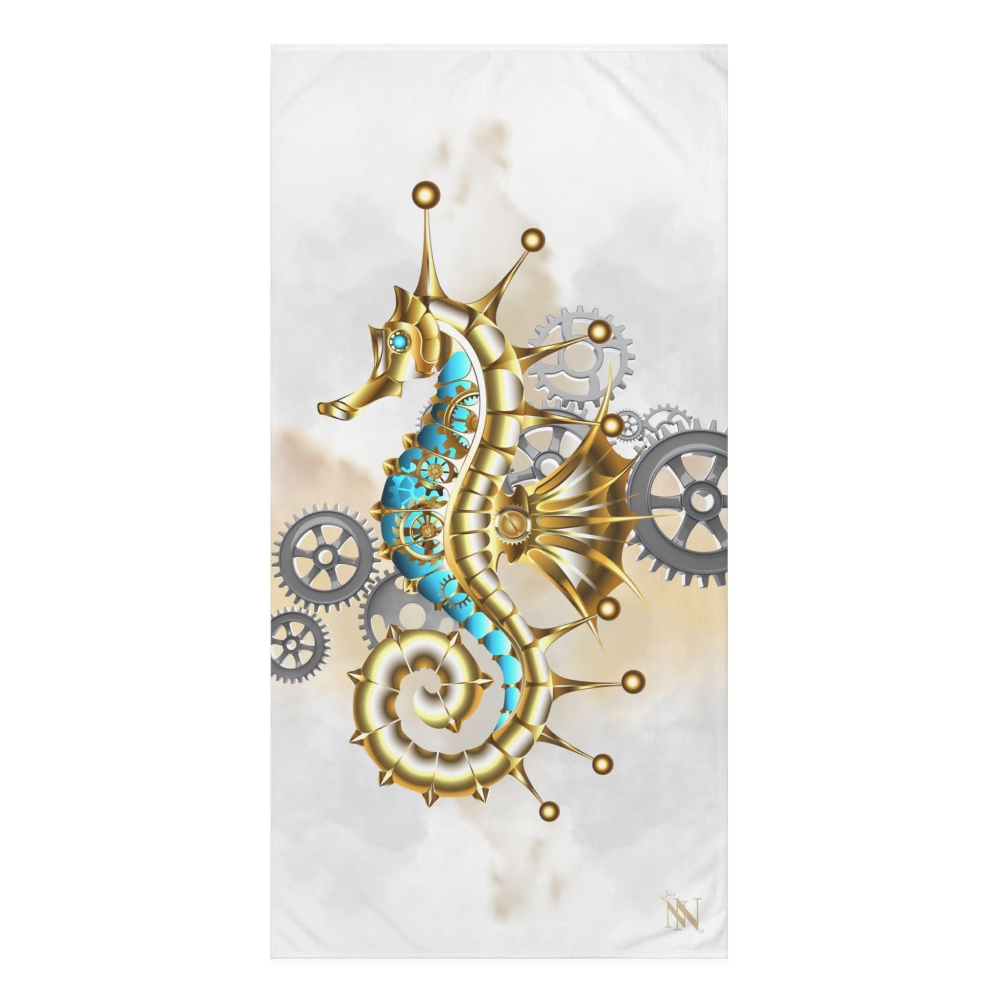 Steampunk Seahorse | Mix & Match Naughty XL Fun-Flirty Lovers’ Towels