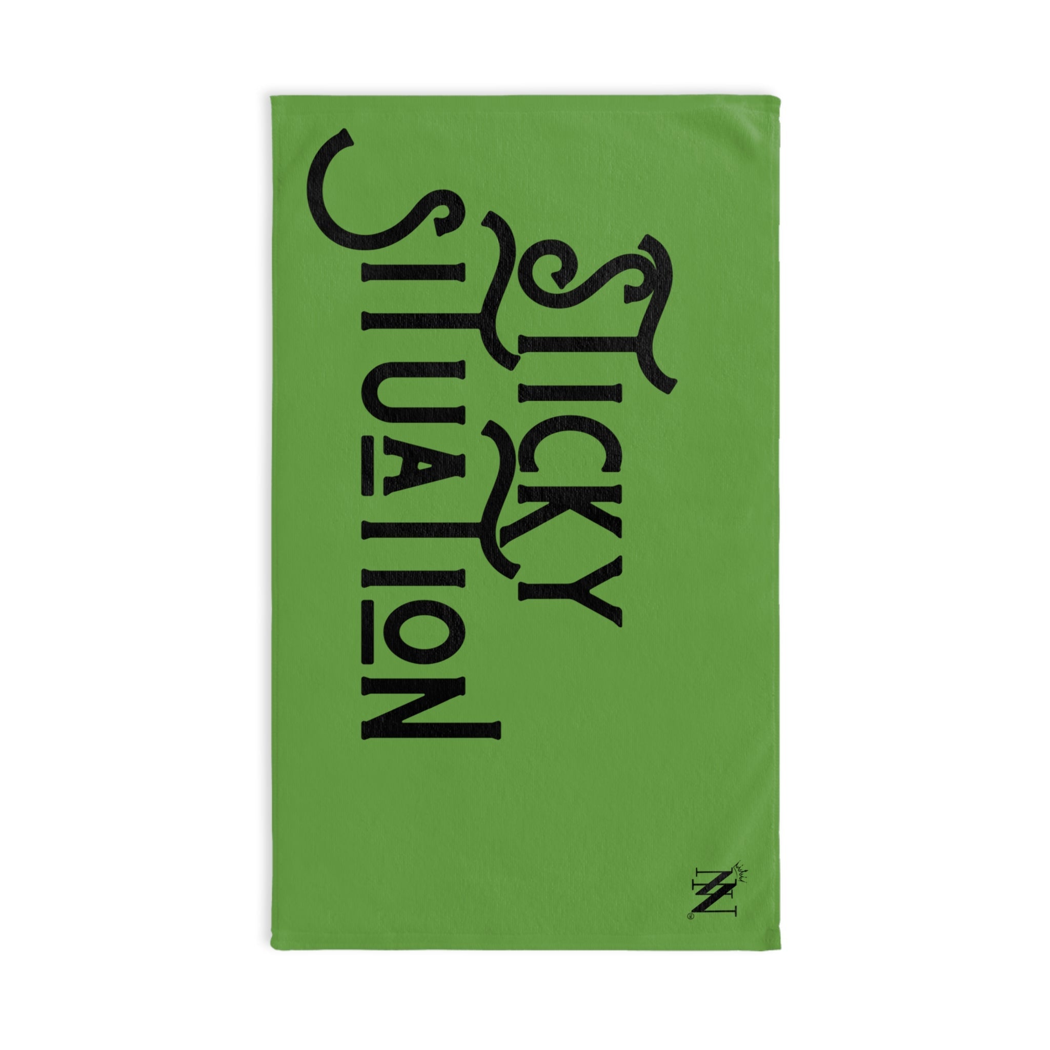 Sticky Situation Lime Green | Mix & Match Original Fun-Flirty Lovers’ Towels