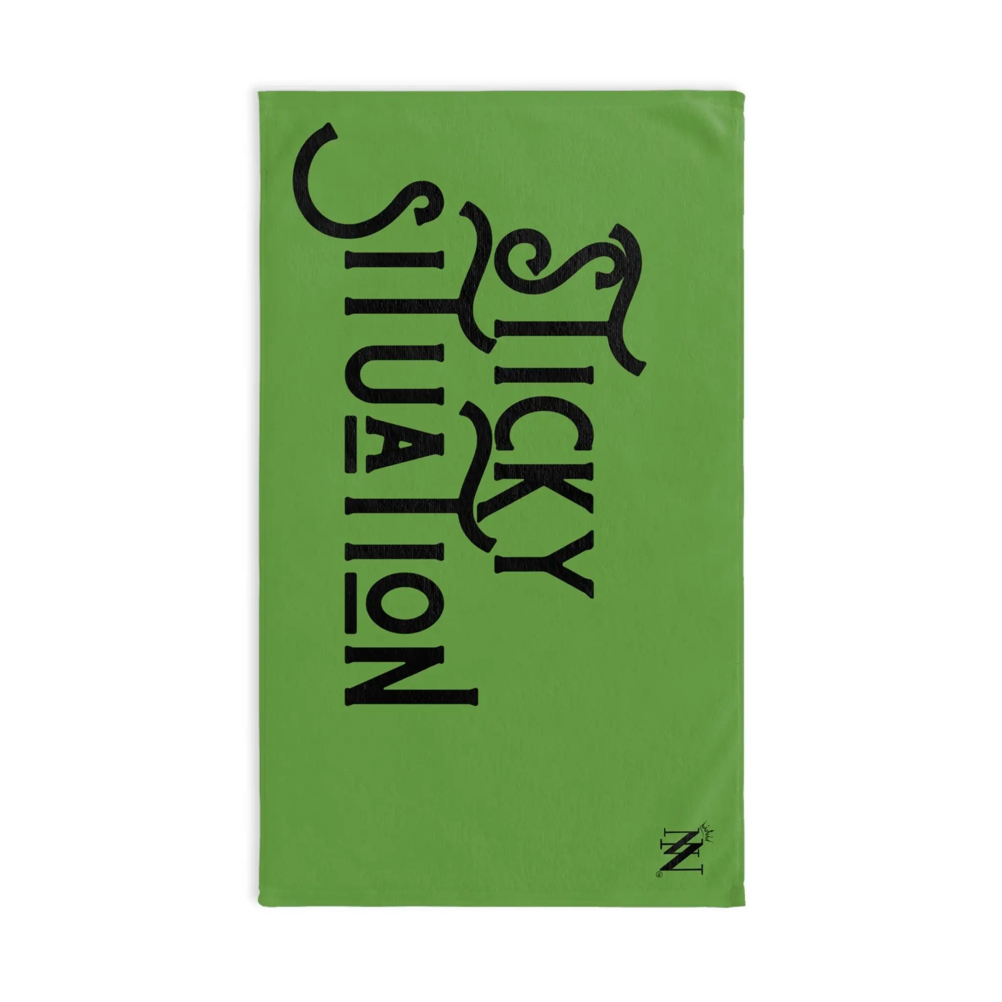 Sticky Situation Lime Green | Mix & Match Original Fun-Flirty Lovers’ Towels