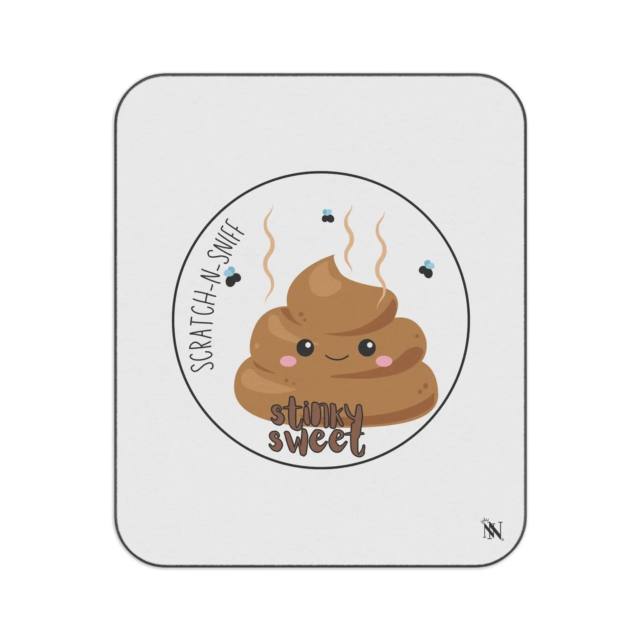 Stinky Sweet Scratch N Sniff | Mix Match Fun-Flirty Lovers’ Water-Resistant Blankets