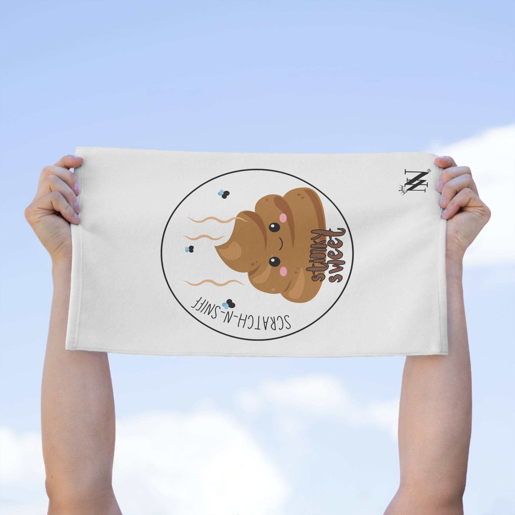 Stinky Sweet Scratch-N-Sniff | Mix & Match Soft Fun-Flirty Lovers’ Towels