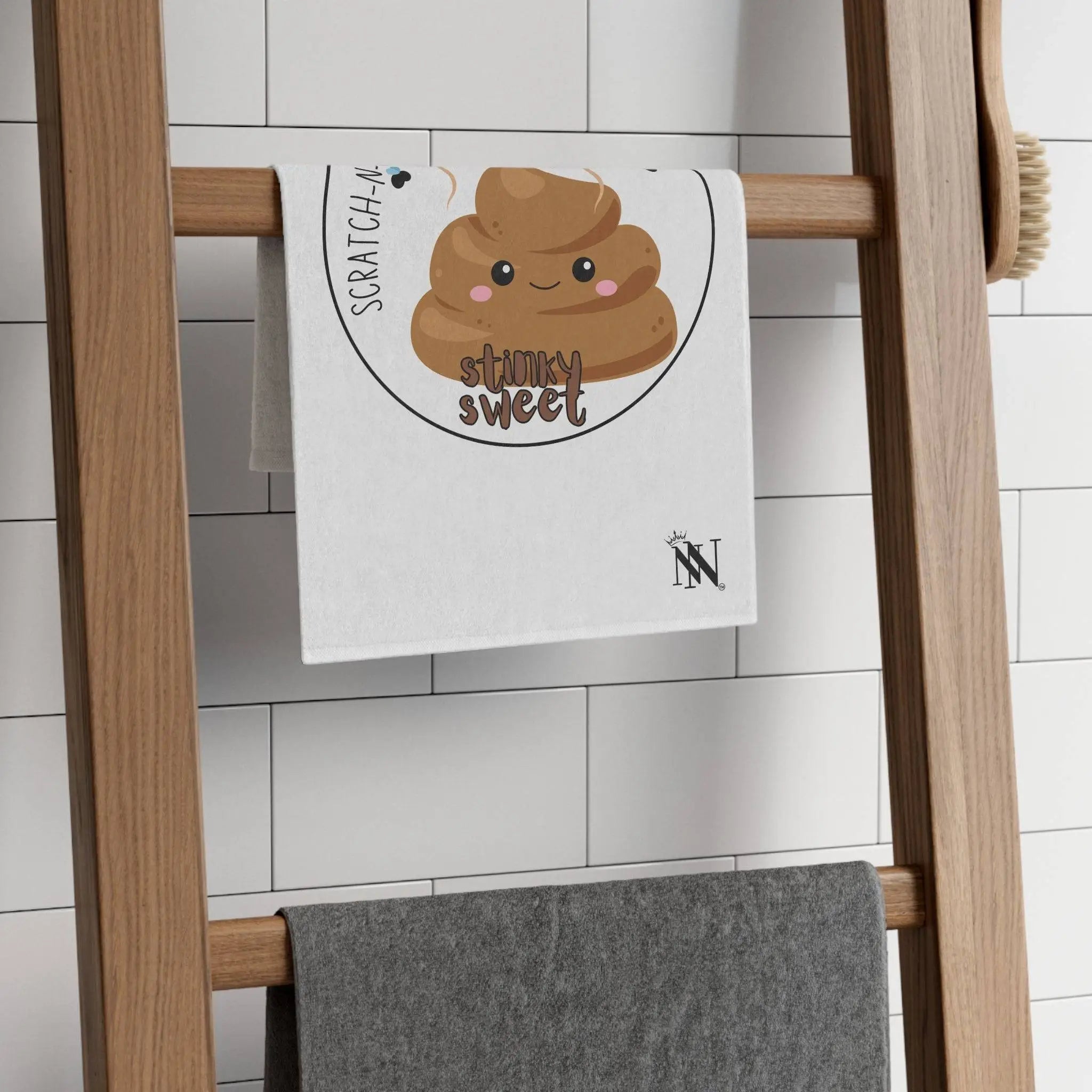 Stinky Sweet Scratch-N-Sniff | Mix & Match Soft Fun-Flirty Lovers’ Towels