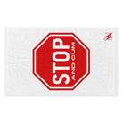 Stop and Cum | Mix & Match Soft Fun-Flirty Lovers’ Towels