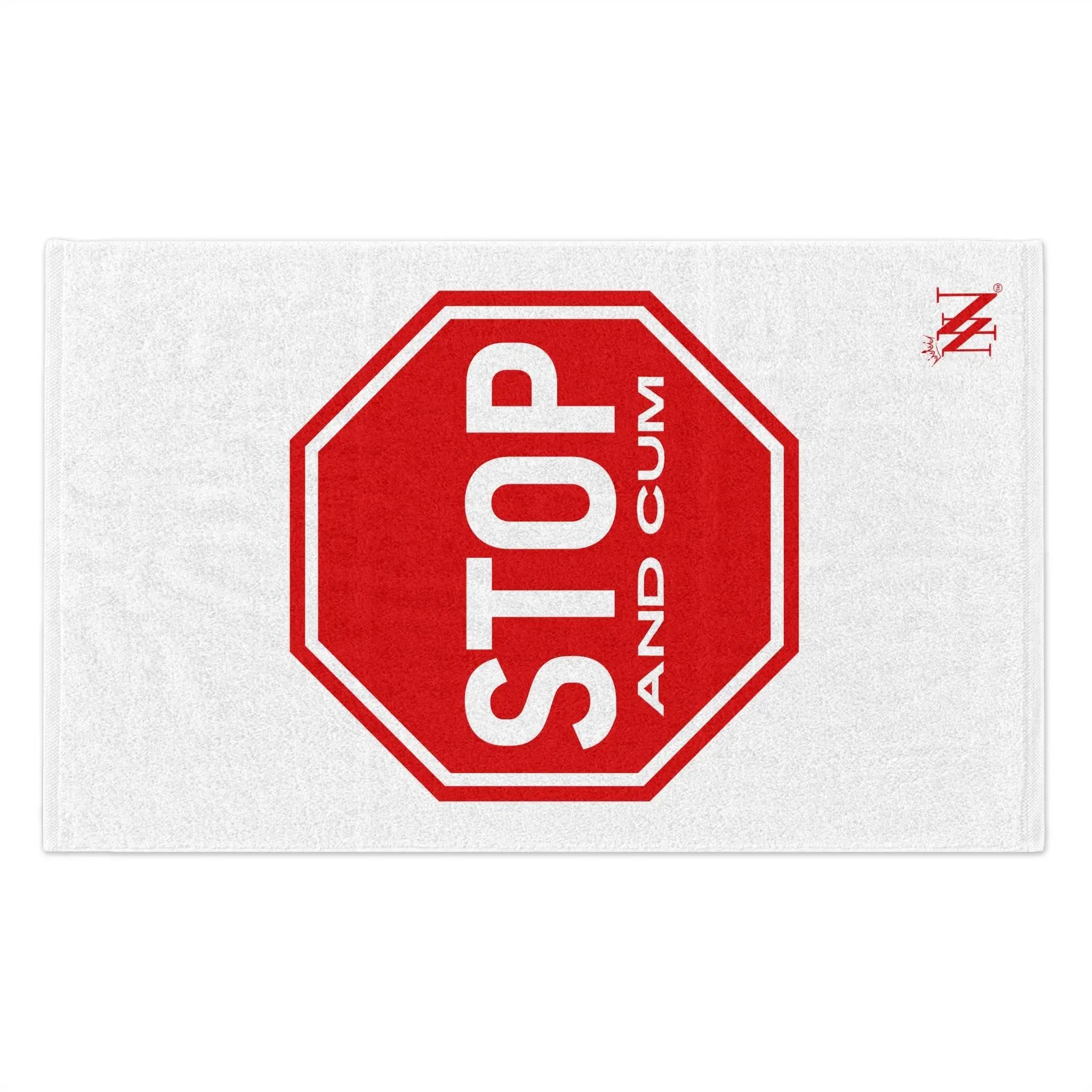 Stop and Cum | Mix & Match Soft Fun-Flirty Lovers’ Towels