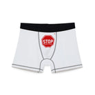 Stop And Cum Sign | Mix & Match Fun-Flirty Lovers’ Boxer Briefs