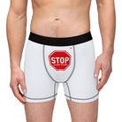 Stop And Cum Sign | Mix & Match Fun-Flirty Lovers’ Boxer Briefs