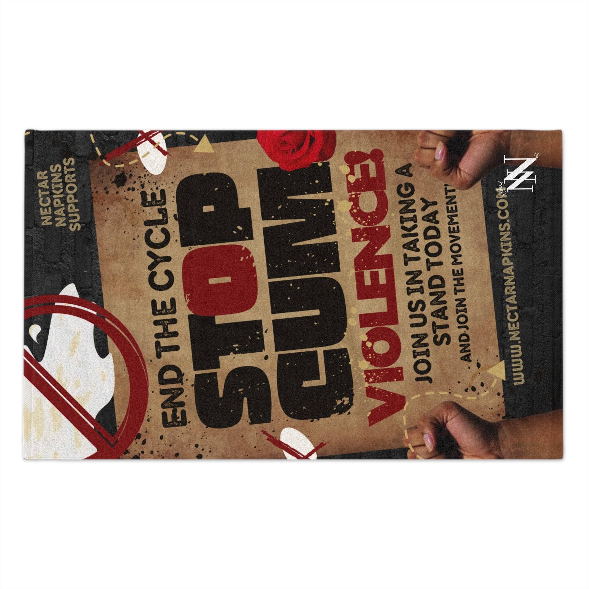 Stop Cum Violence | Mix & Match Soft Fun-Flirty Lovers’ Towels