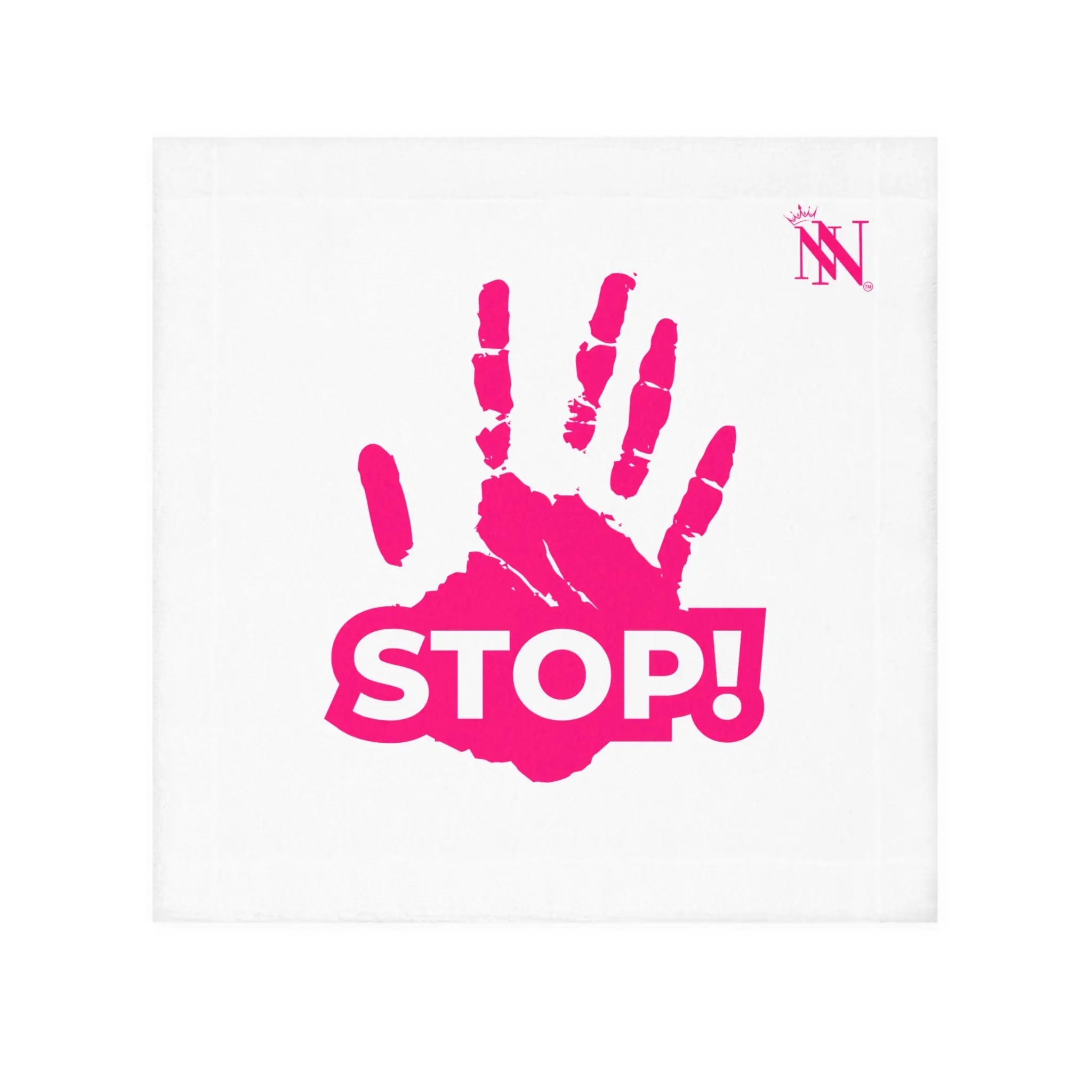 Stop! Handprint | Mix & Match Lils’ Fun-Flirty Lovers’ Towels