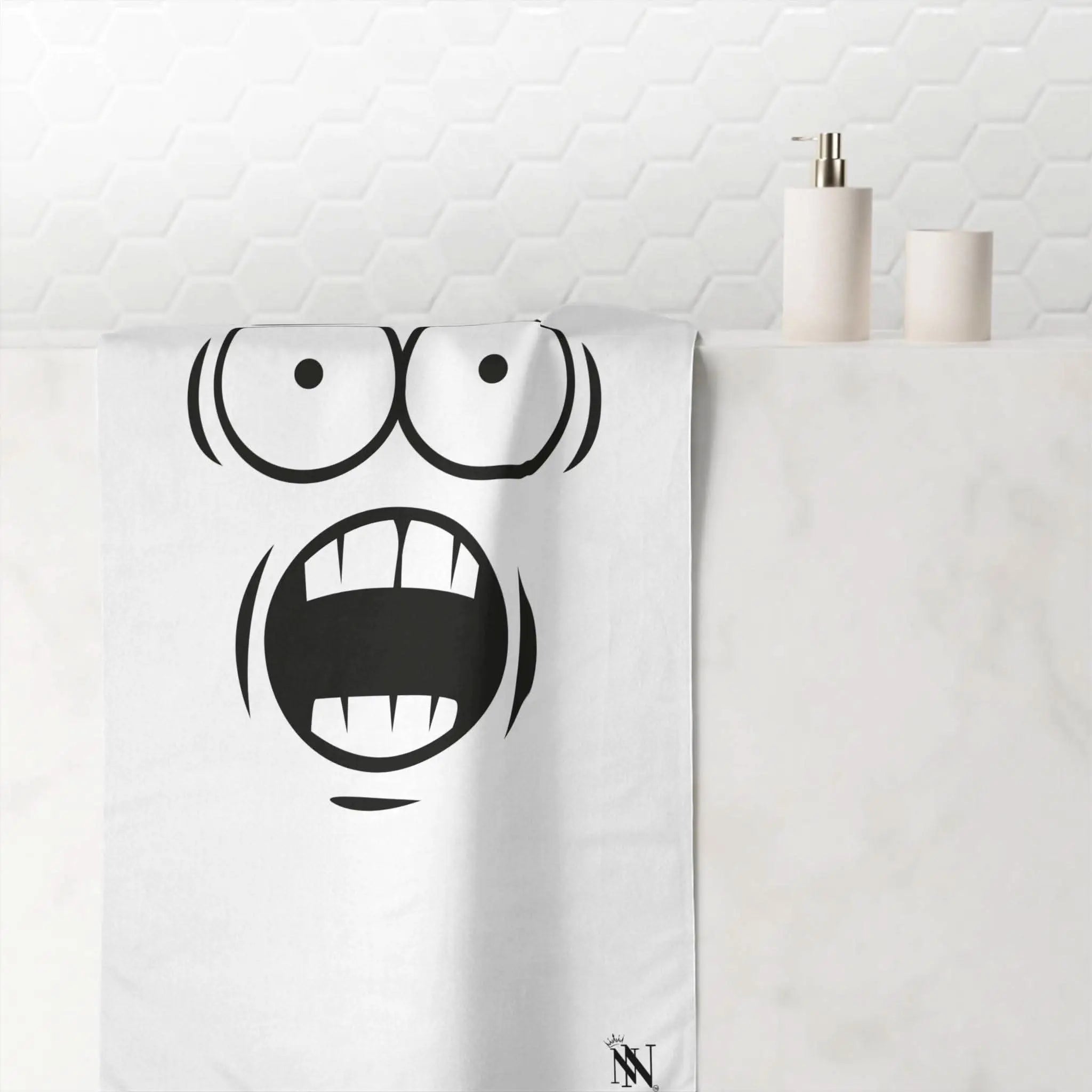 Stop Looking! | Mix & Match Naughty XL Fun-Flirty Lovers’ Towels