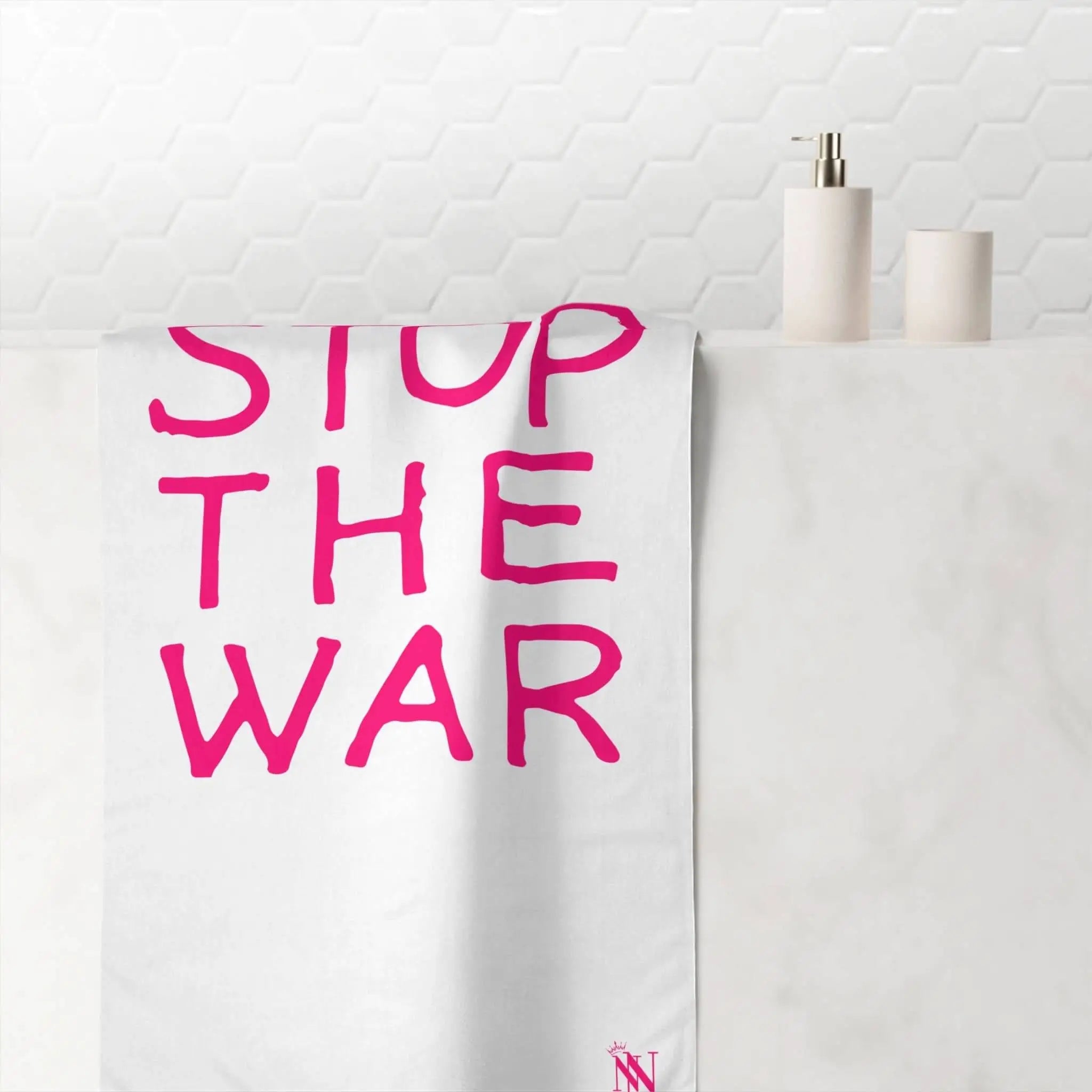 Stop The War | Mix & Match Naughty XL Fun-Flirty Lovers’ Towels