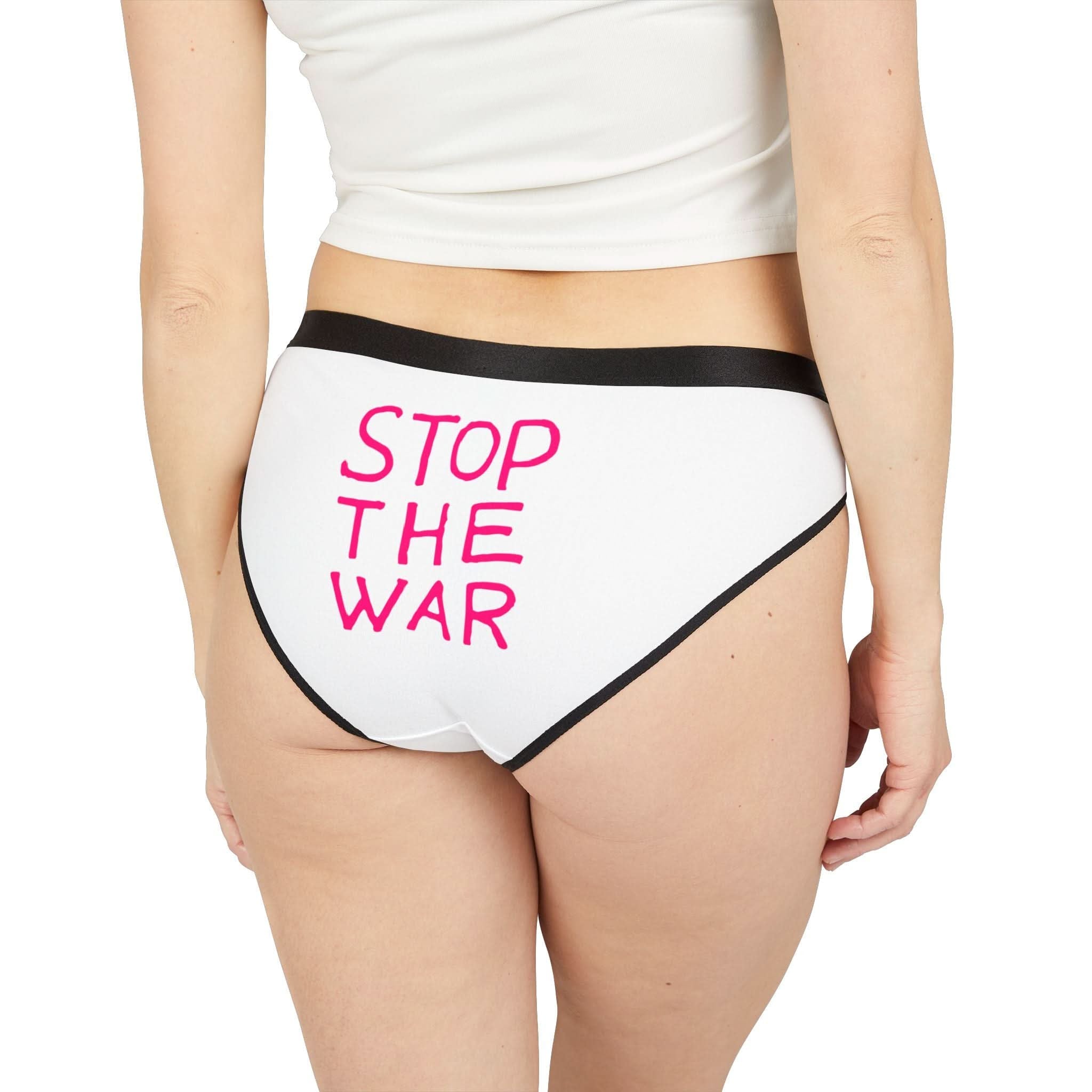 Stop The War | Mix & Match Women’s Fun-Flirty Lovers’ Panties