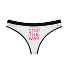 Stop The War Mix Match Women’s Thong Sex Panties | Playful Gifts