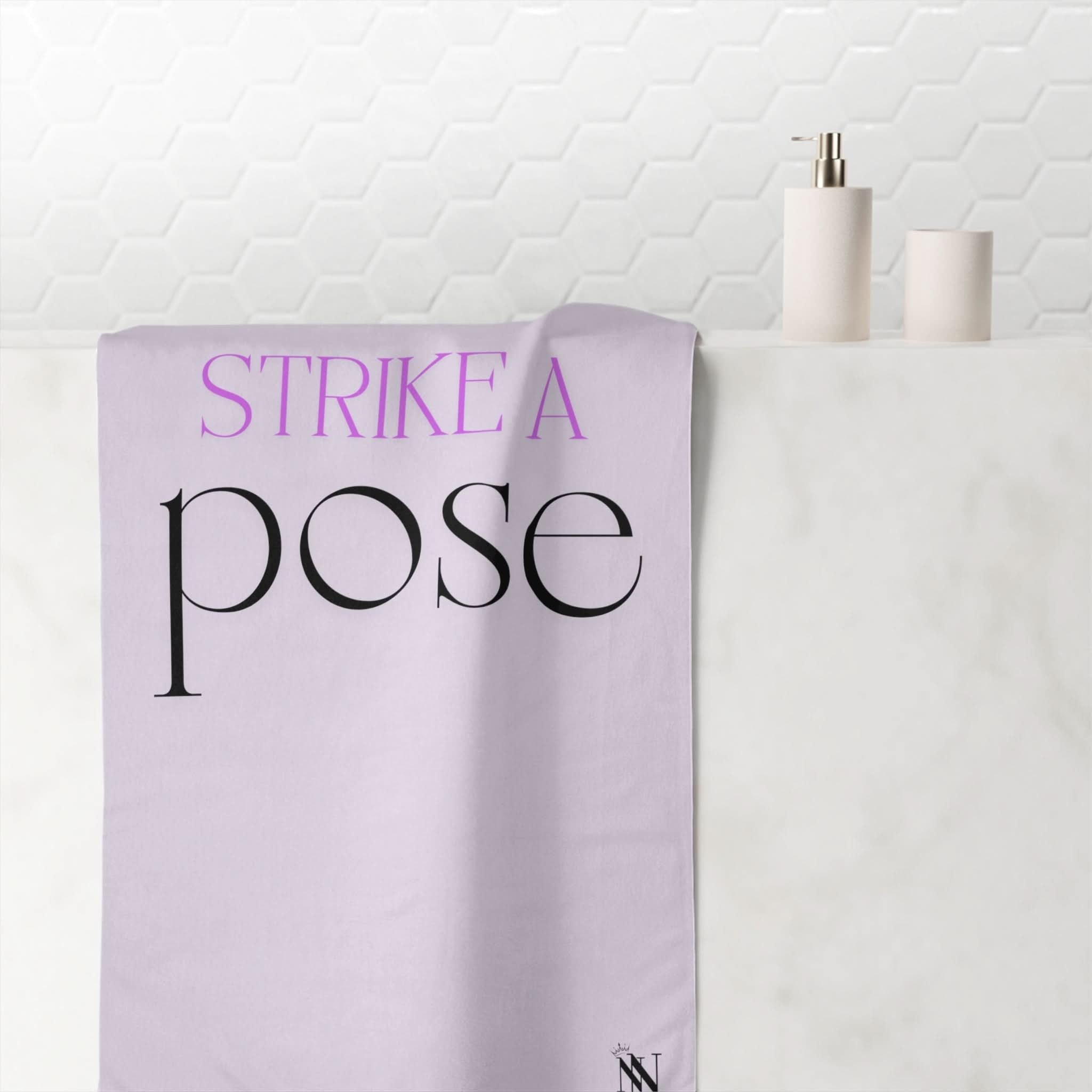Strike A Pose | Mix & Match Naughty XL Fun-Flirty Lovers’ Towels