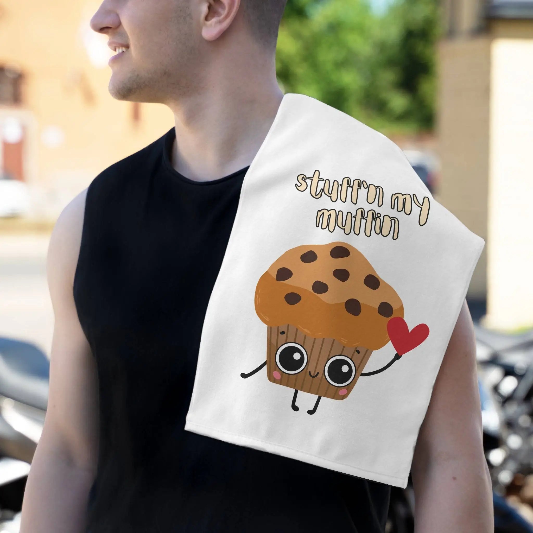 Stuff’n My Muffin | Mix & Match Soft Fun-Flirty Lovers’ Towels