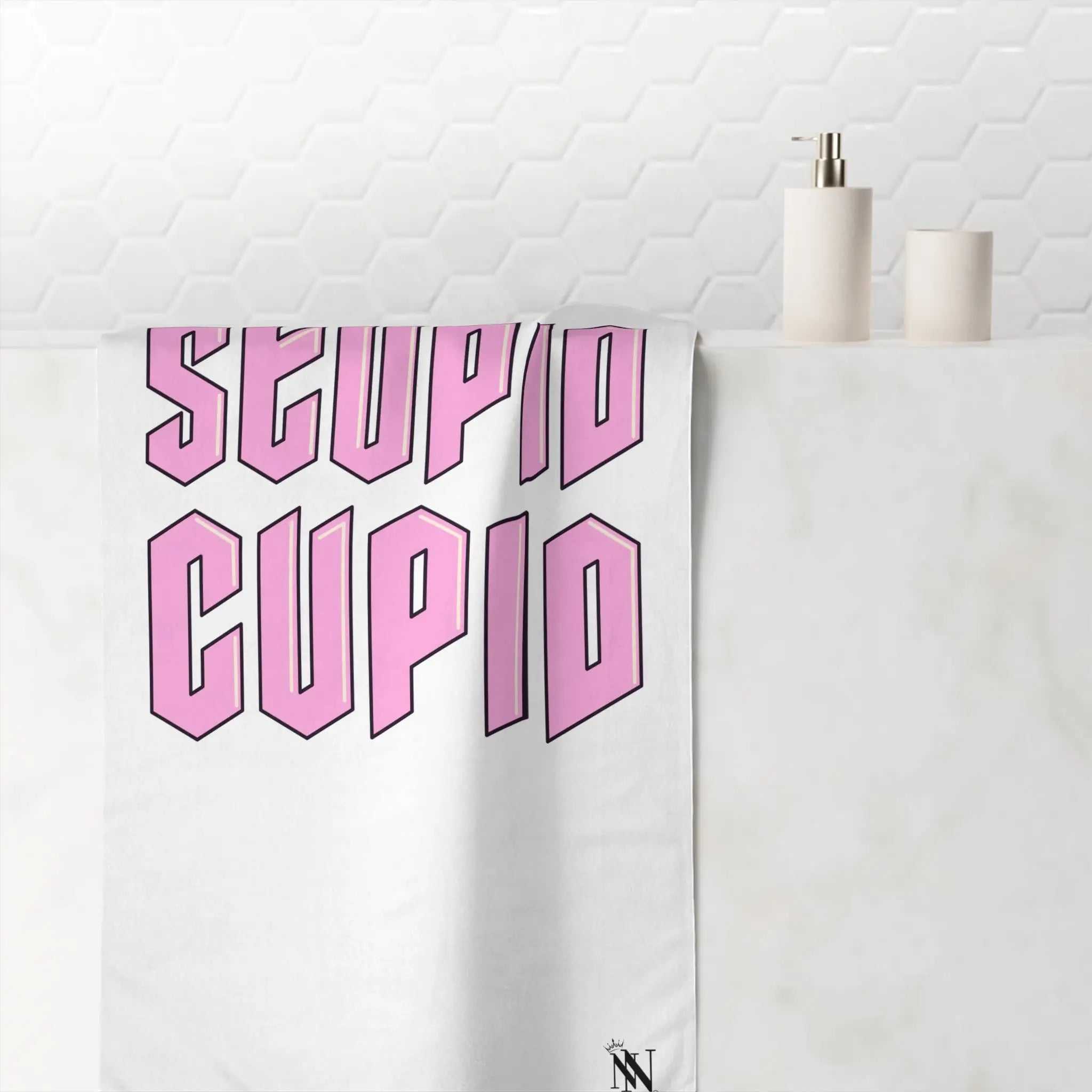 Stupid Cupid | Mix & Match XL Fun-Flirty Lovers’ Towels