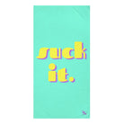 suck it. | Mix & Match Naughty XL Fun-Flirty Lovers’ Towels