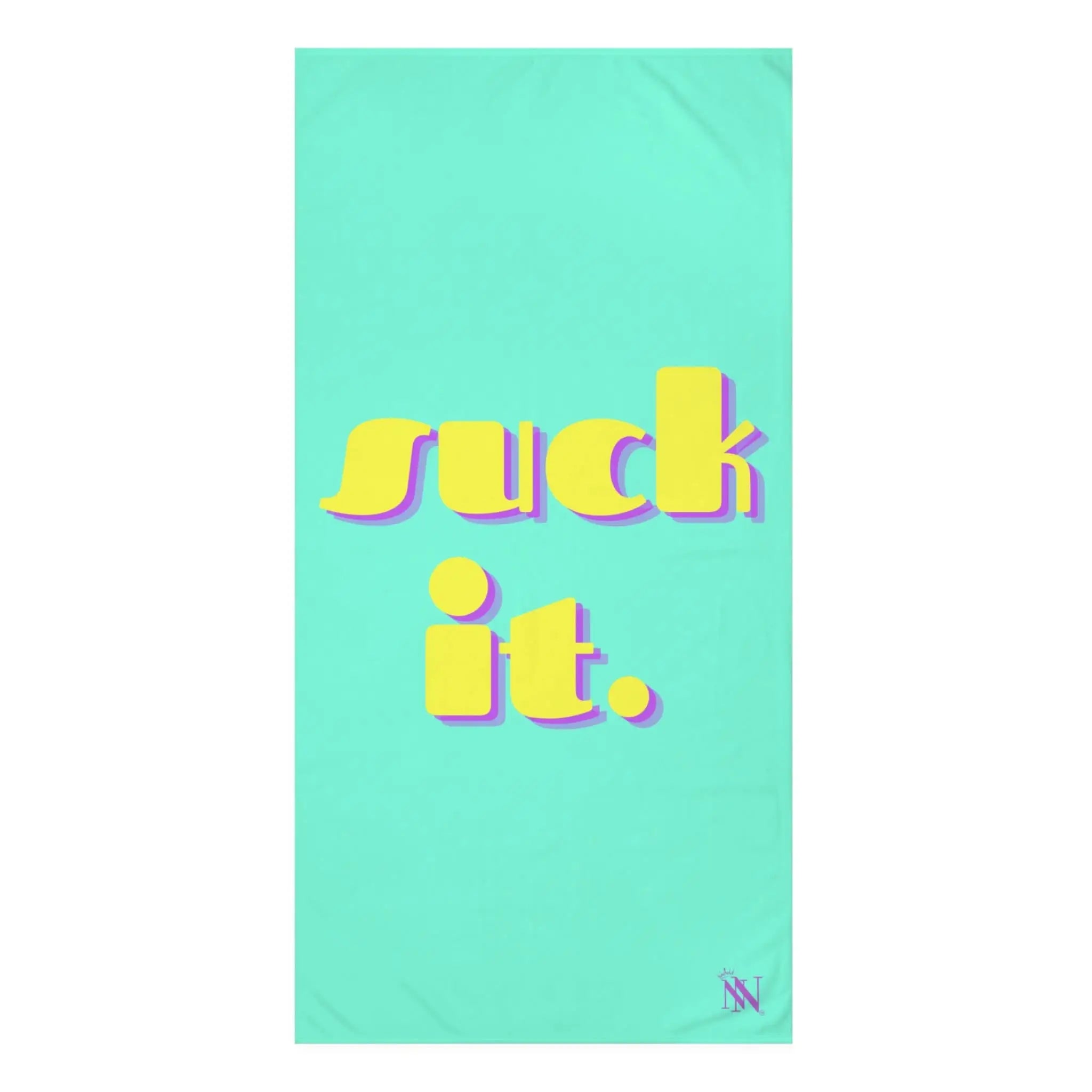 suck it. | Mix & Match Naughty XL Fun-Flirty Lovers’ Towels