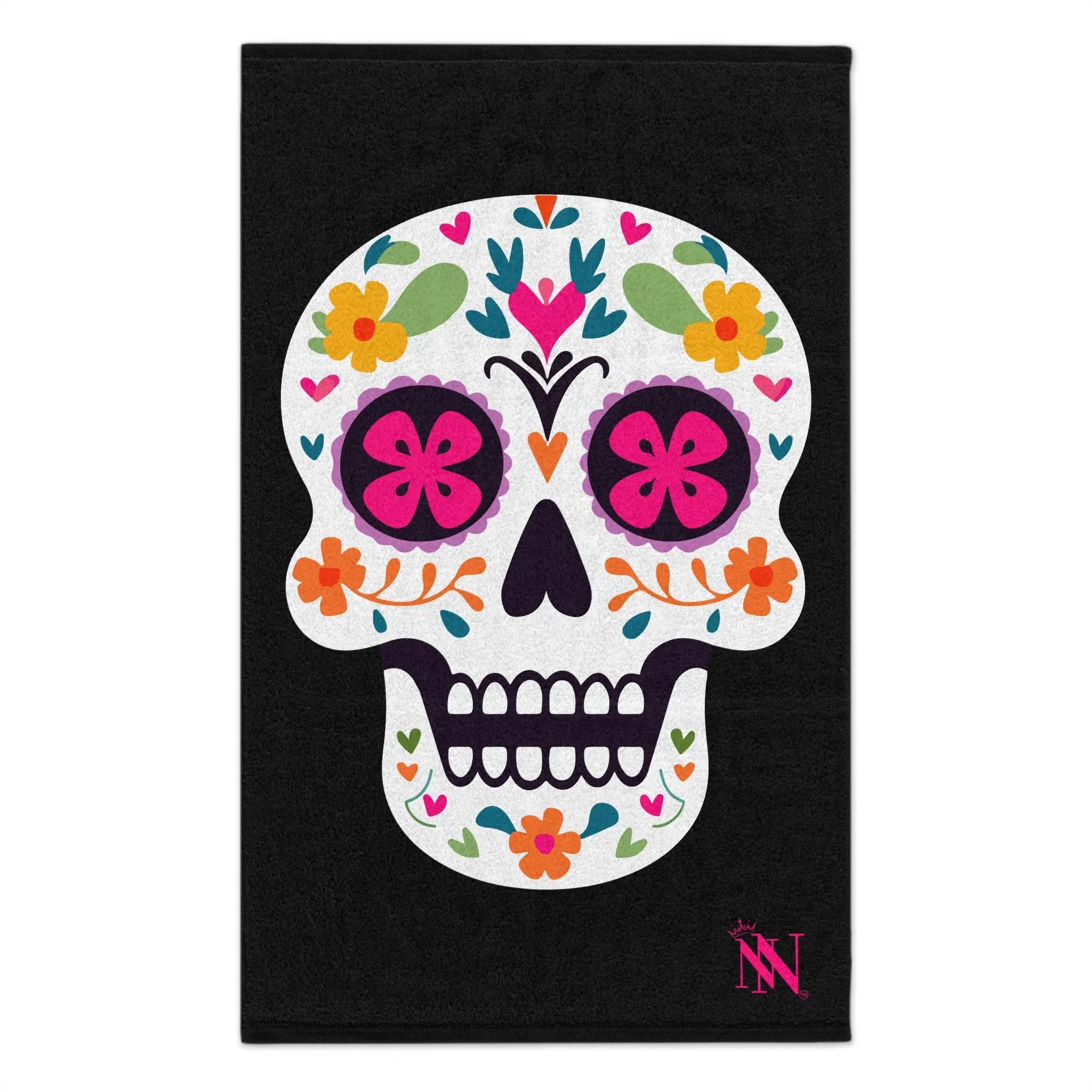 Sugar Skull Love | Mix & Match Soft Fun-Flirty Lovers’ Towels
