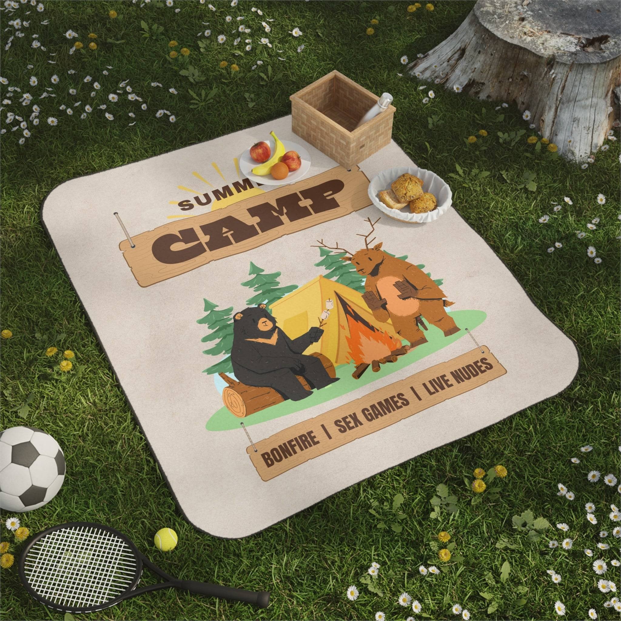 Summer Camp | Mix Match Fun-Flirty Lovers’ Water-Resistant Blankets