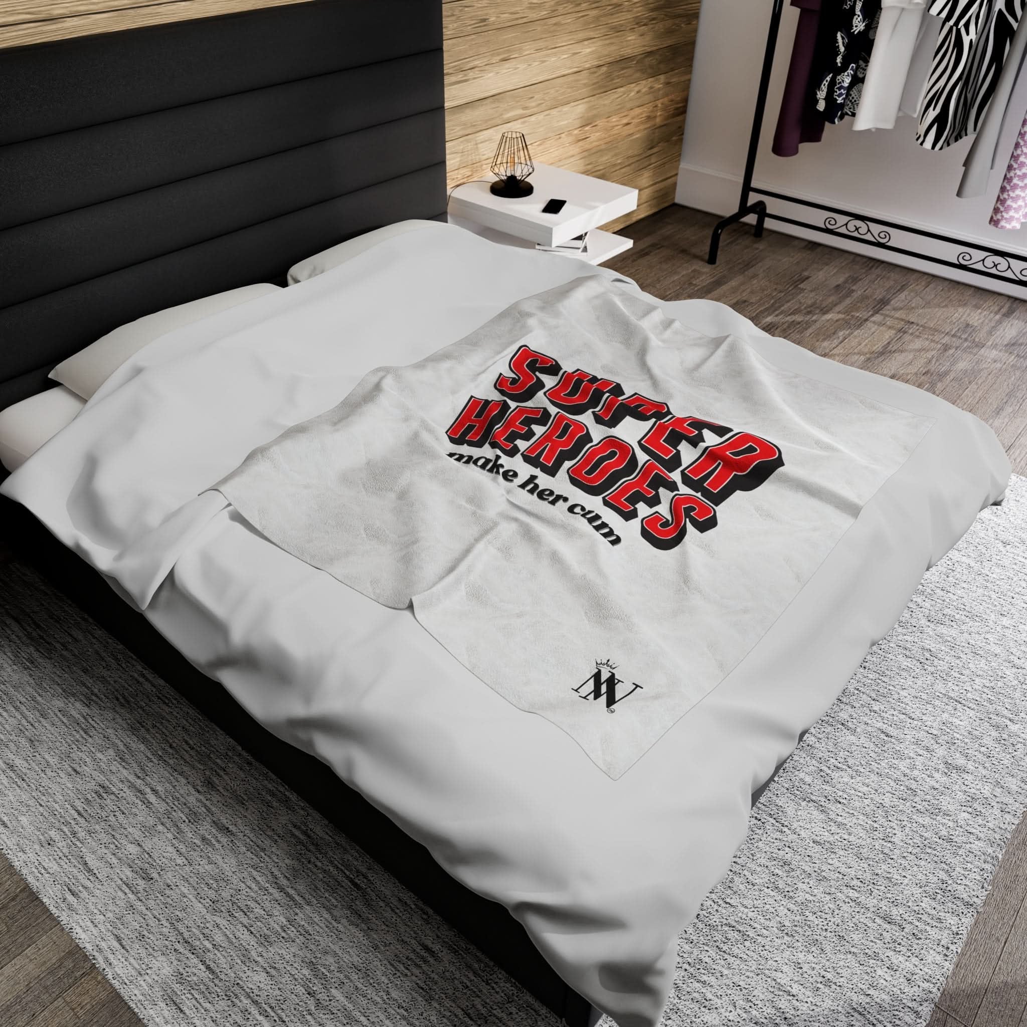 Super Heroes Make Her Cum | Mix & Match Fun-Flirty Lovers’ Blankets