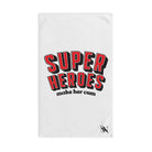 Super Heroes Make Her Cum | Mix & Match Original Fun-Flirty Lovers’ Towels
