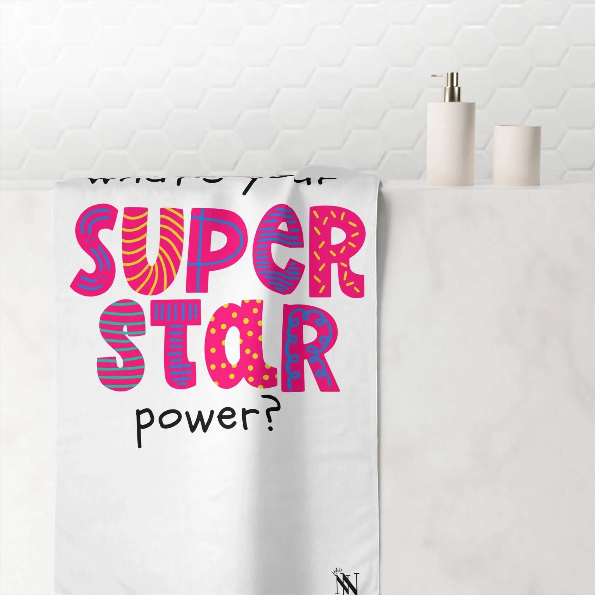 Super Star | Mix & Match Naughty XL Fun-Flirty Lovers’ Towels