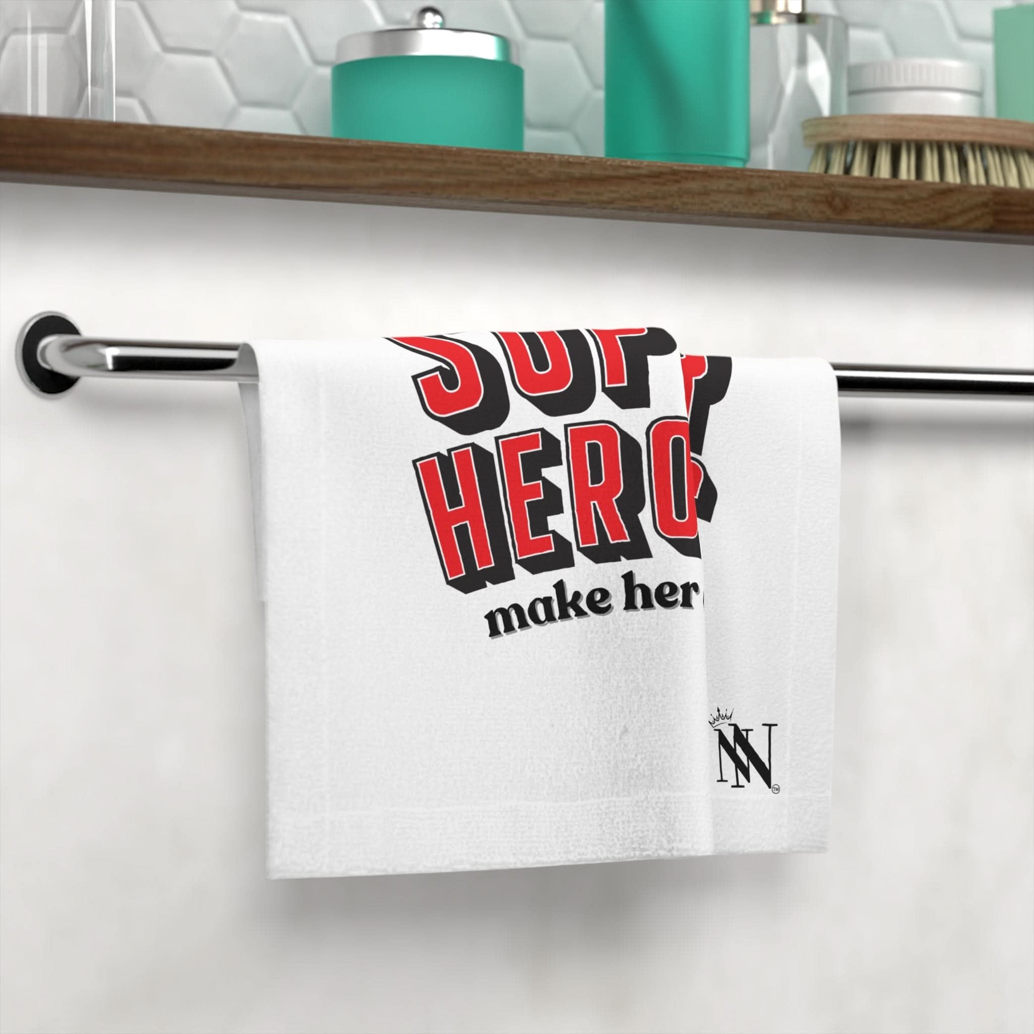 SuperHeroes Make Her Cum | Mix & Match Lils’ Fun-Flirty Lovers’ Towels