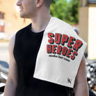 Superheroes Make Her Cum | Mix & Match Soft Fun-Flirty Lovers’ Towels