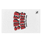 Superheroes Make Her Cum | Mix & Match Soft Fun-Flirty Lovers’ Towels