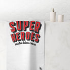 Superheroes Make Him Cum | Mix & Match Naughty XL Fun-Flirty Lovers’ Towels