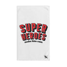 Superheroes Make Him Cum | Mix & Match Original Fun-Flirty Lovers’ Towels