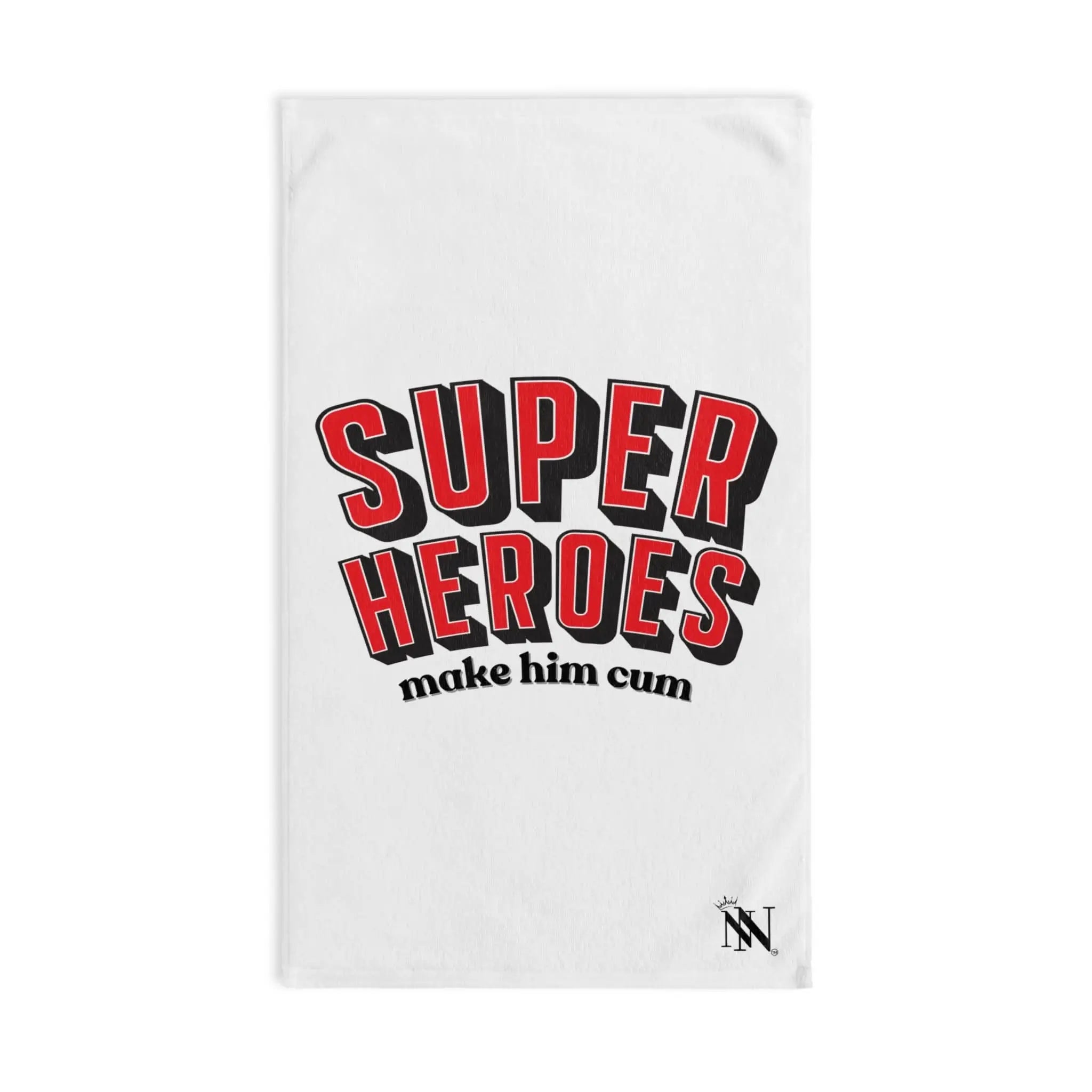 Superheroes Make Him Cum | Mix & Match Original Fun-Flirty Lovers’ Towels