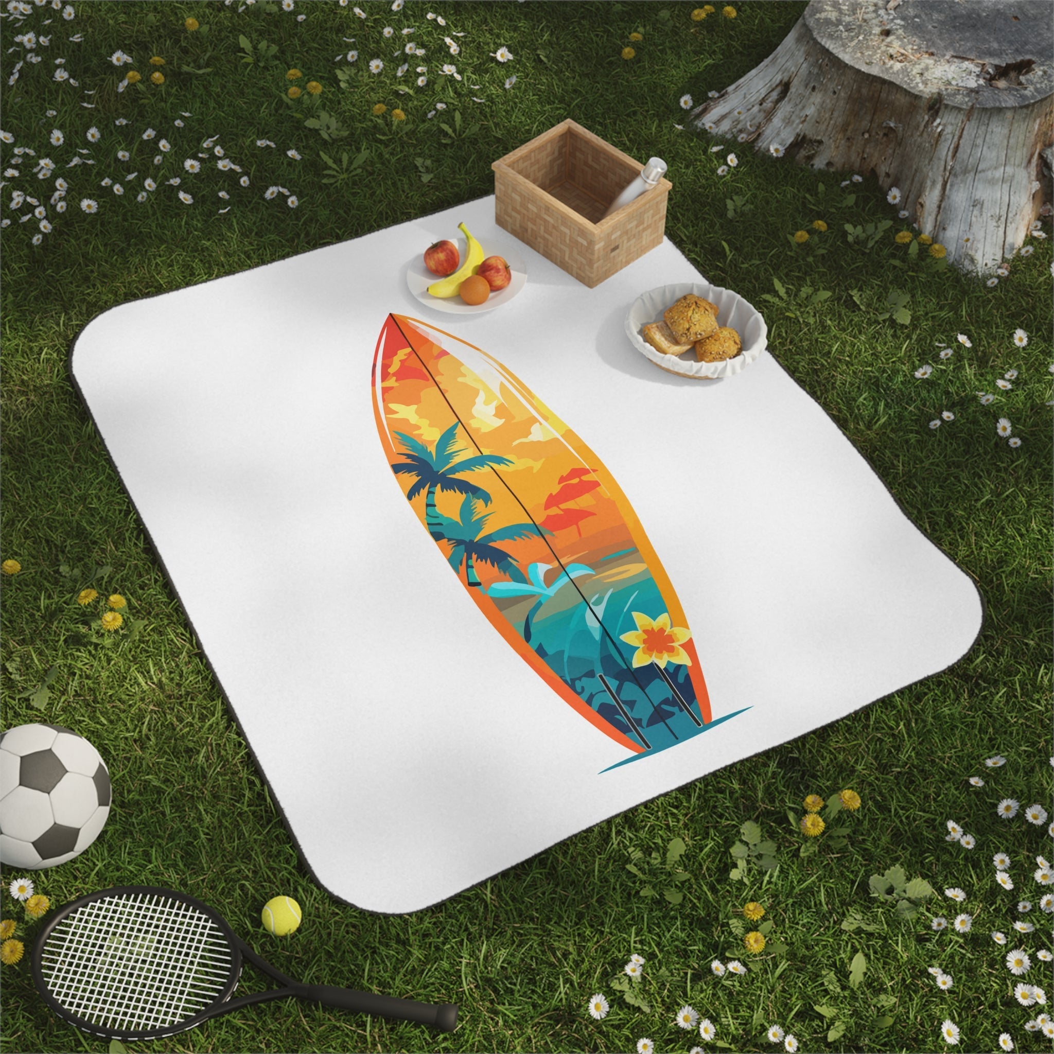 Surfboard | Mix Match Fun-Flirty Lovers’ Water-Resistant Blankets