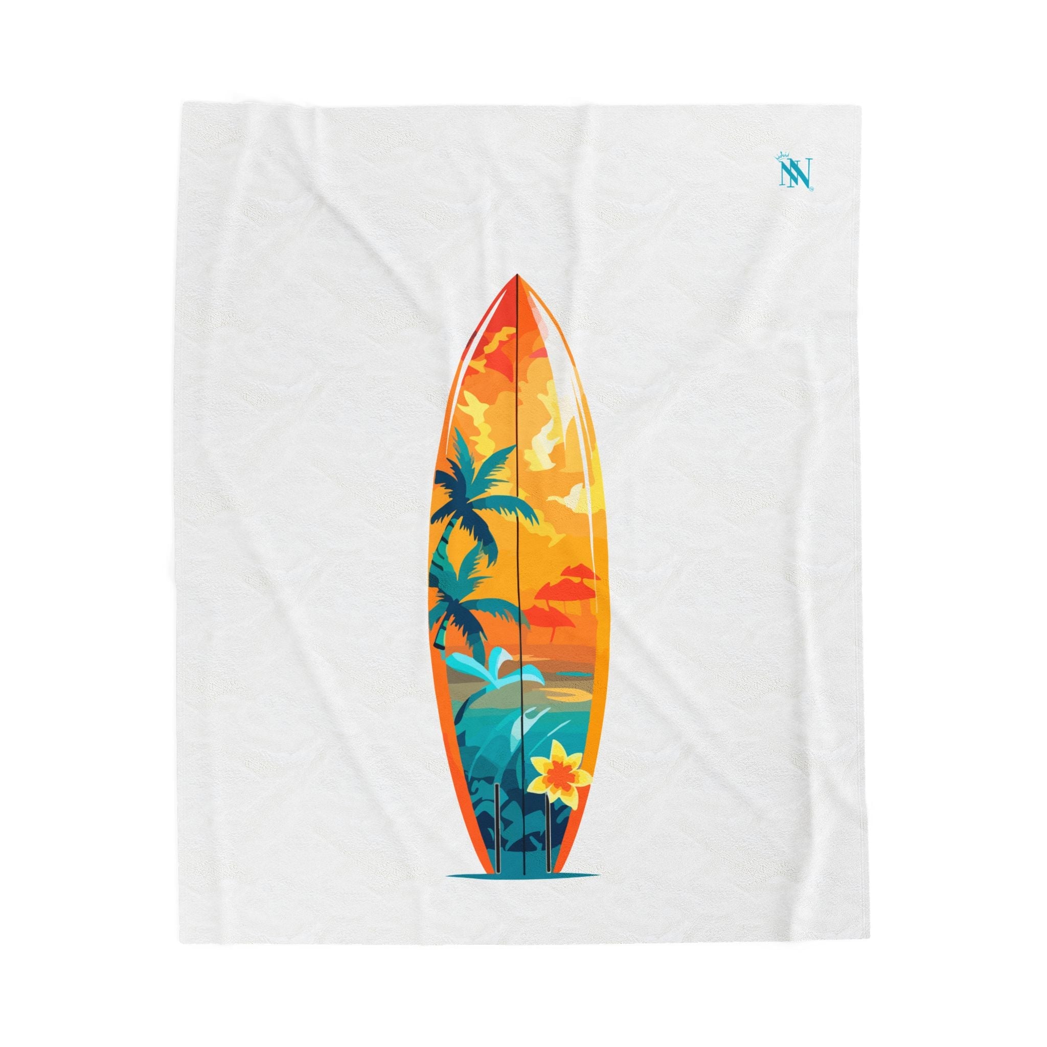 Surfboard | Mix & Match Soft Fun-Flirty Lovers’ Blankets