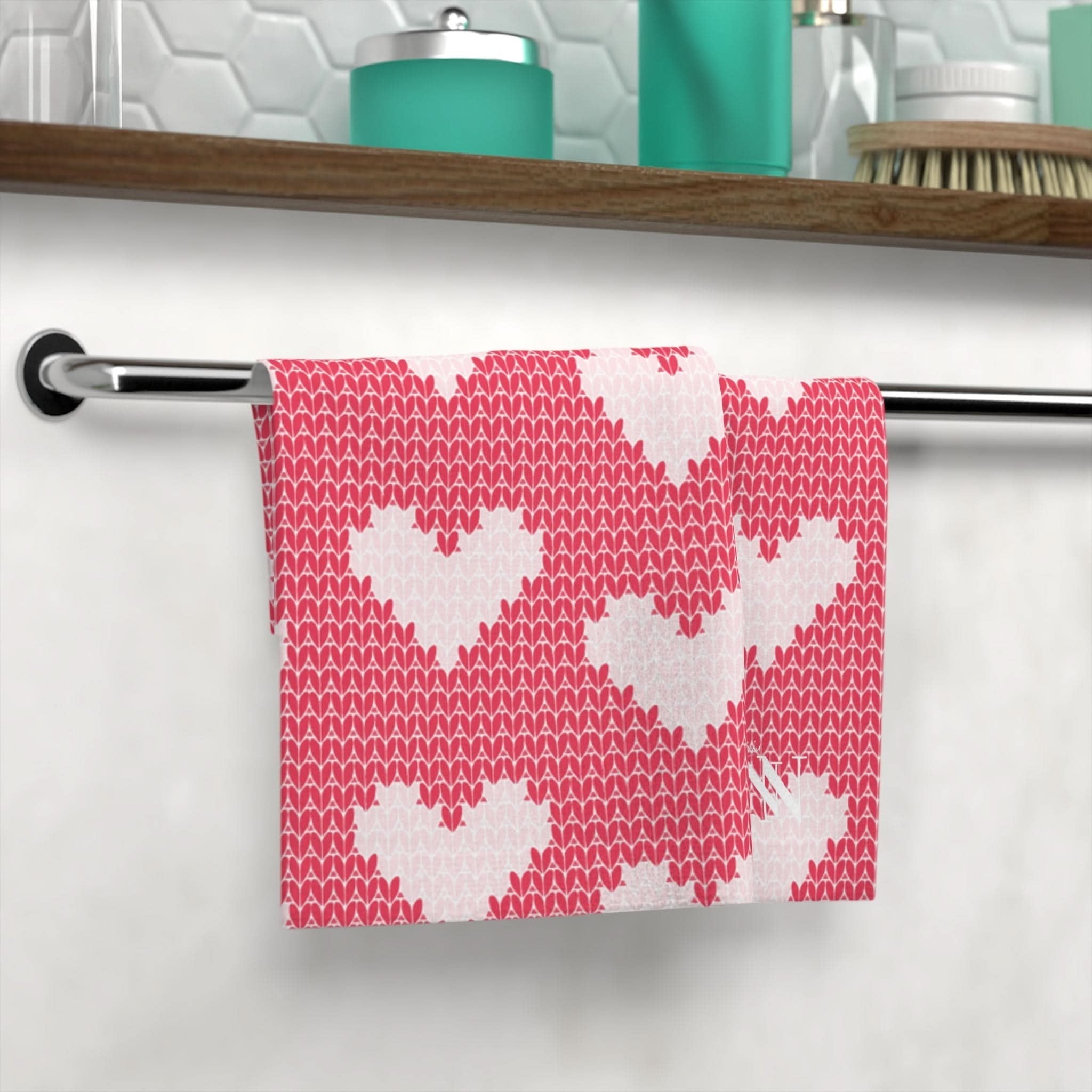 Sweater Heart | Mix & Match Lils’ Fun-Flirty Lovers’ Towels