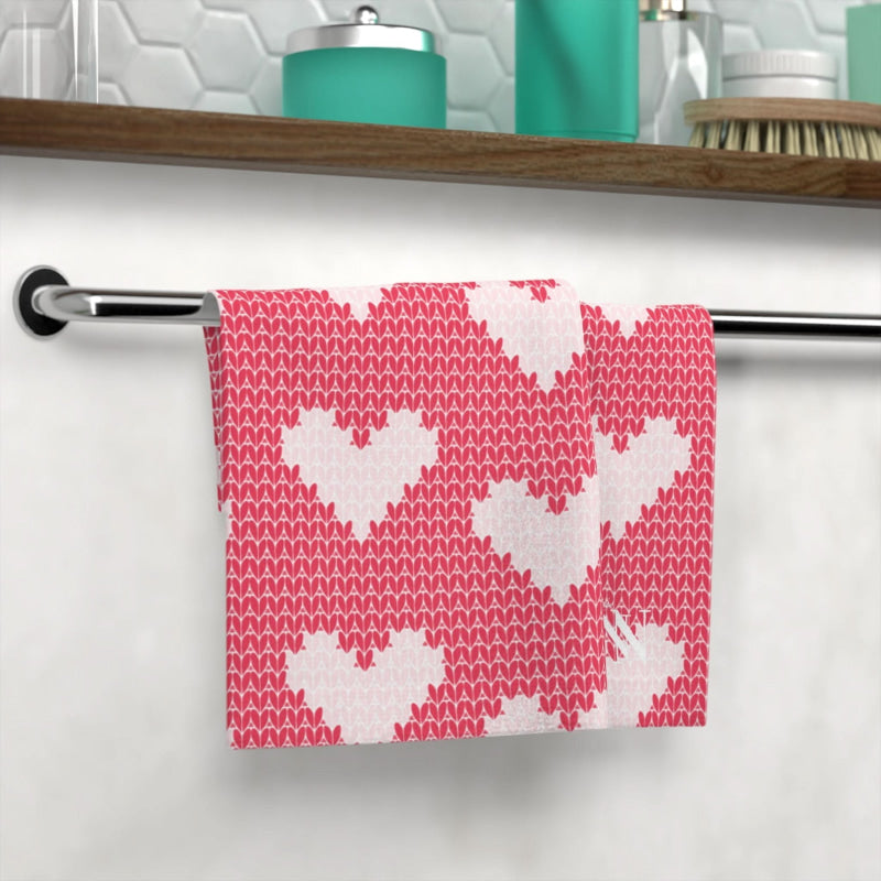 Sweater Heart | Mix & Match Lils’ Fun-Flirty Lovers’ Towels