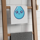 Sweet Rain Drop White Mix & Match Soft Sex Towels | Naughty Lovers’ Gifts