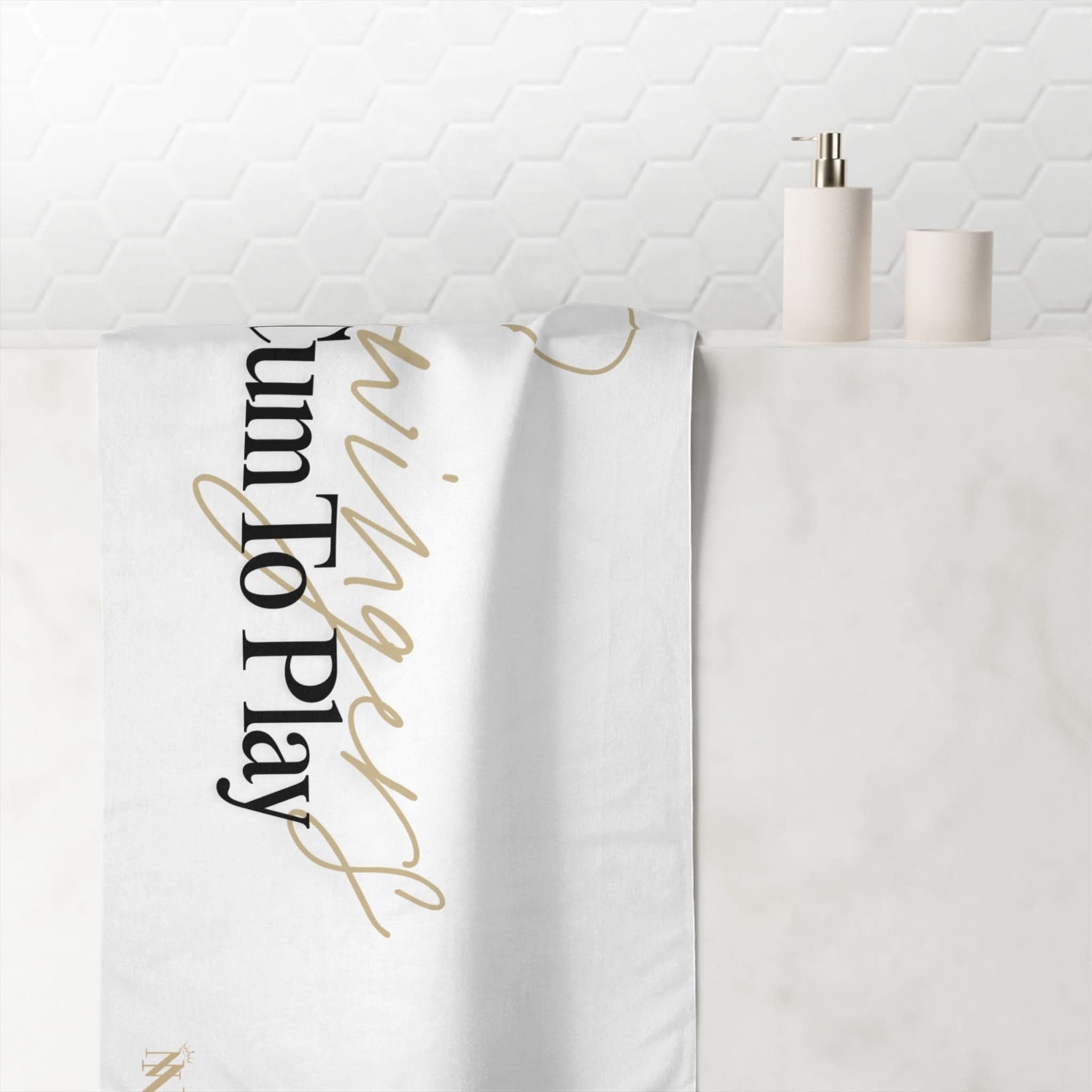 Swingers Cum To Play | Mix & Match Naughty XL Fun-Flirty Lovers’ Towels