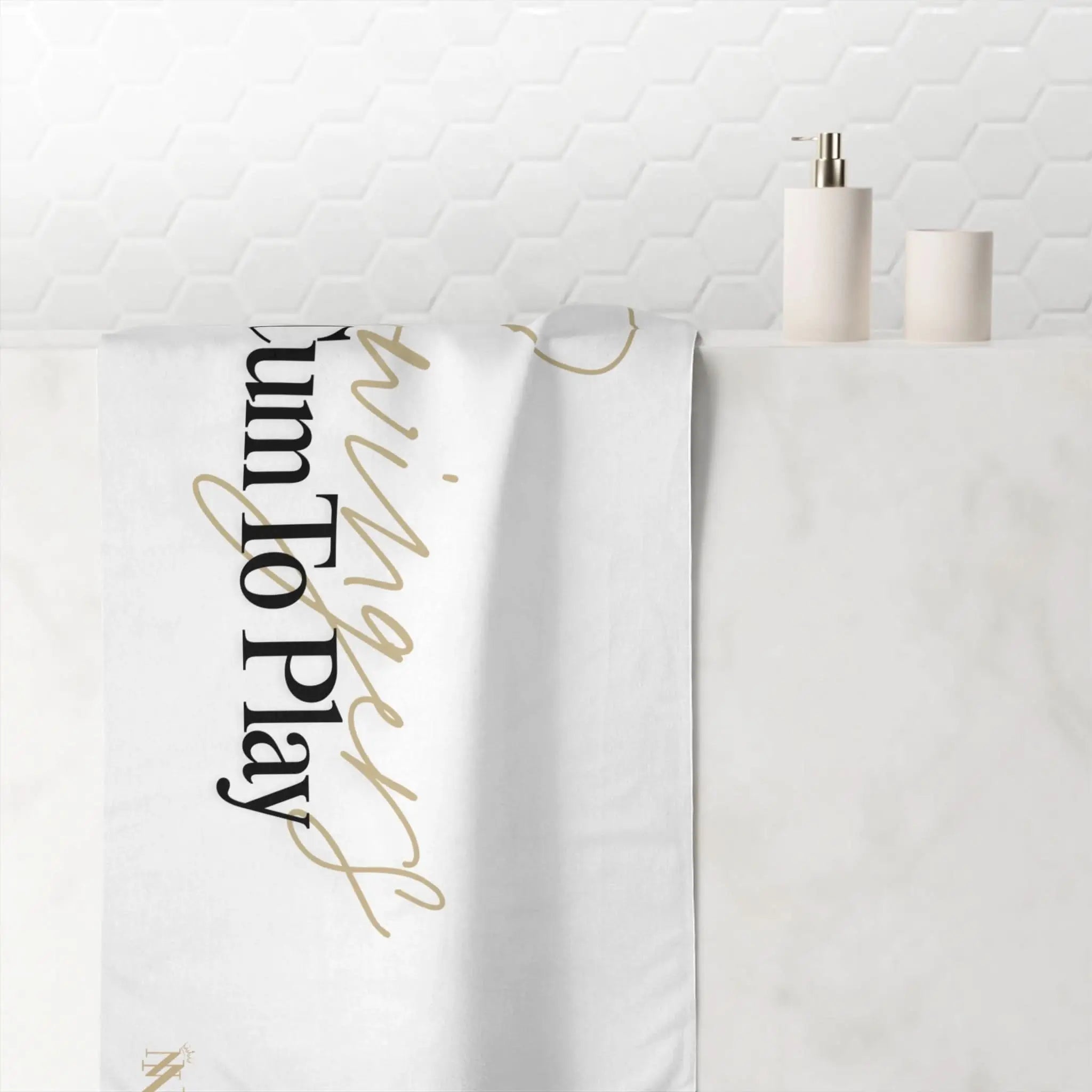 Swingers Cum To Play | Mix & Match Naughty XL Fun-Flirty Lovers’ Towels