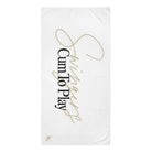 Swingers Cum To Play | Mix & Match Naughty XL Fun-Flirty Lovers’ Towels