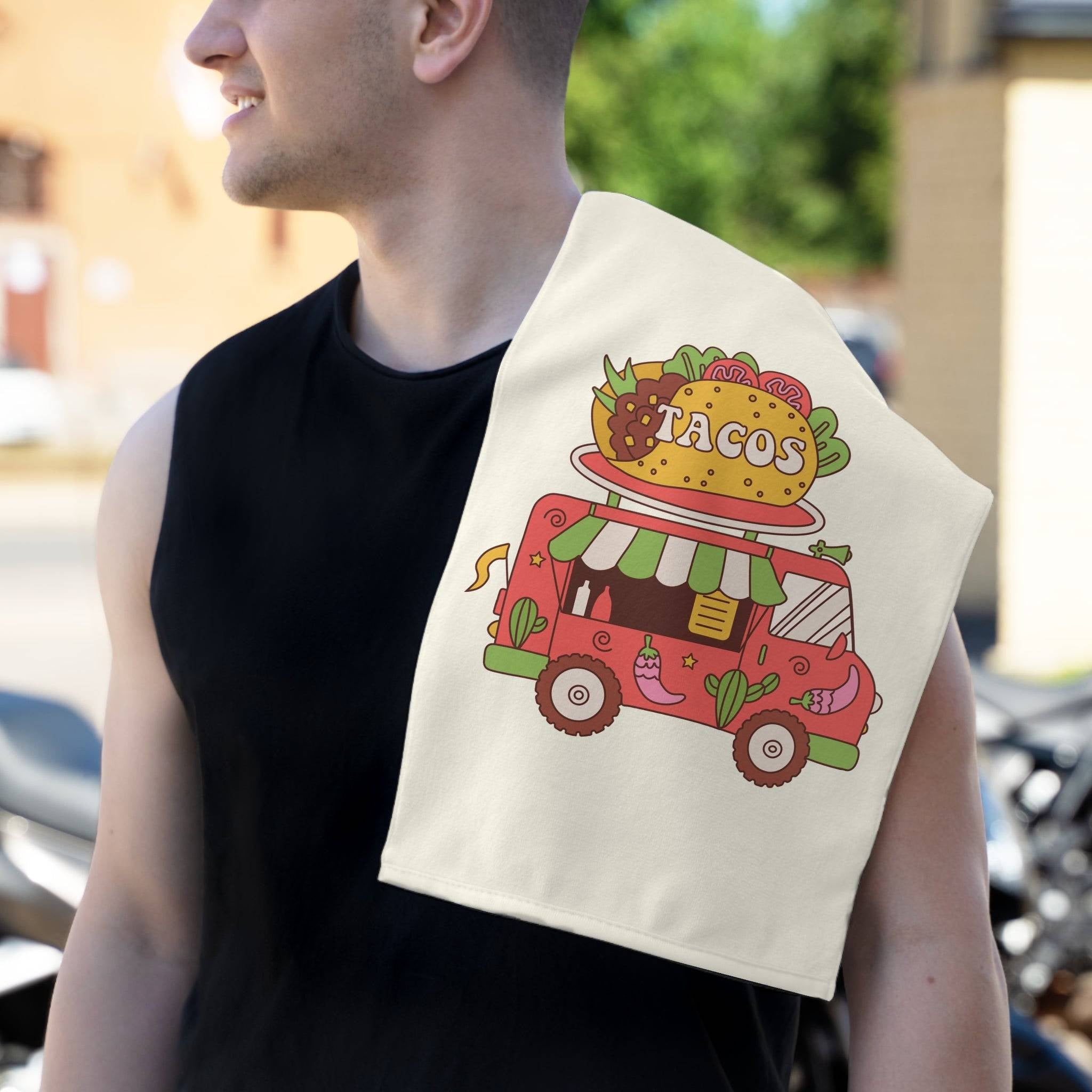 Taco Truck | Mix & Match Soft Fun-Flirty Lovers’ Towels